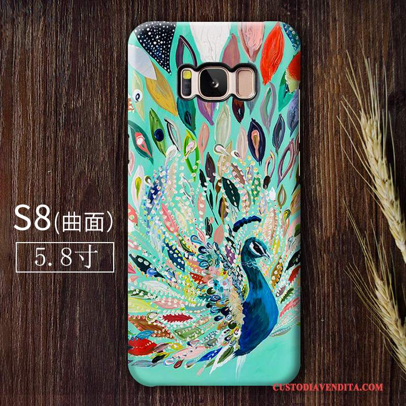 Custodia Samsung Galaxy S8+ Colore Anti-caduta Arte, Cover Samsung Galaxy S8+ Protezione Telefono Stile Cinese