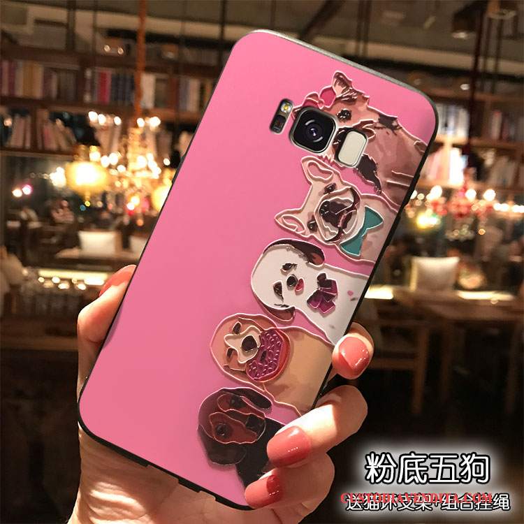 Custodia Samsung Galaxy S8+ Colore Bellotelefono, Cover Samsung Galaxy S8+ Silicone Ornamenti Appesi