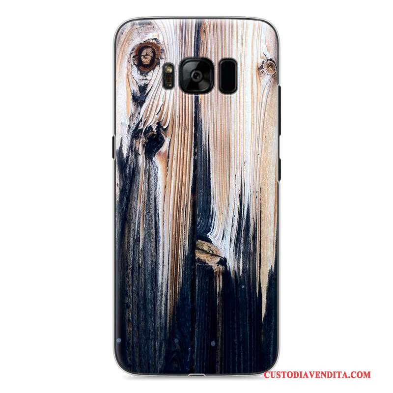 Custodia Samsung Galaxy S8 Colore Telefono Di Personalità, Cover Samsung Galaxy S8 Zoccoli Bianco Blu Scuro