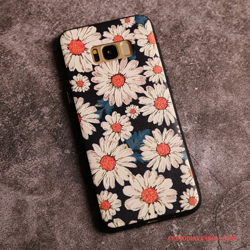 Custodia Samsung Galaxy S8 Colore Tendenza Anti-caduta, Cover Samsung Galaxy S8 Silicone Morbido Macchiati