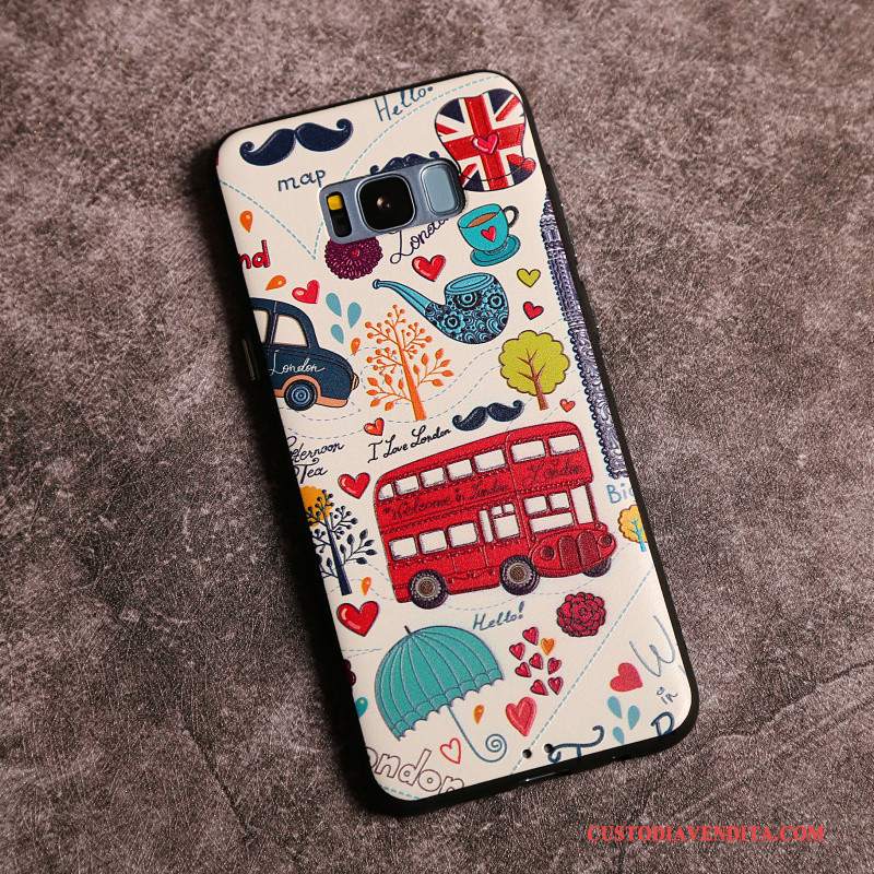 Custodia Samsung Galaxy S8 Colore Tendenza Anti-caduta, Cover Samsung Galaxy S8 Silicone Morbido Macchiati