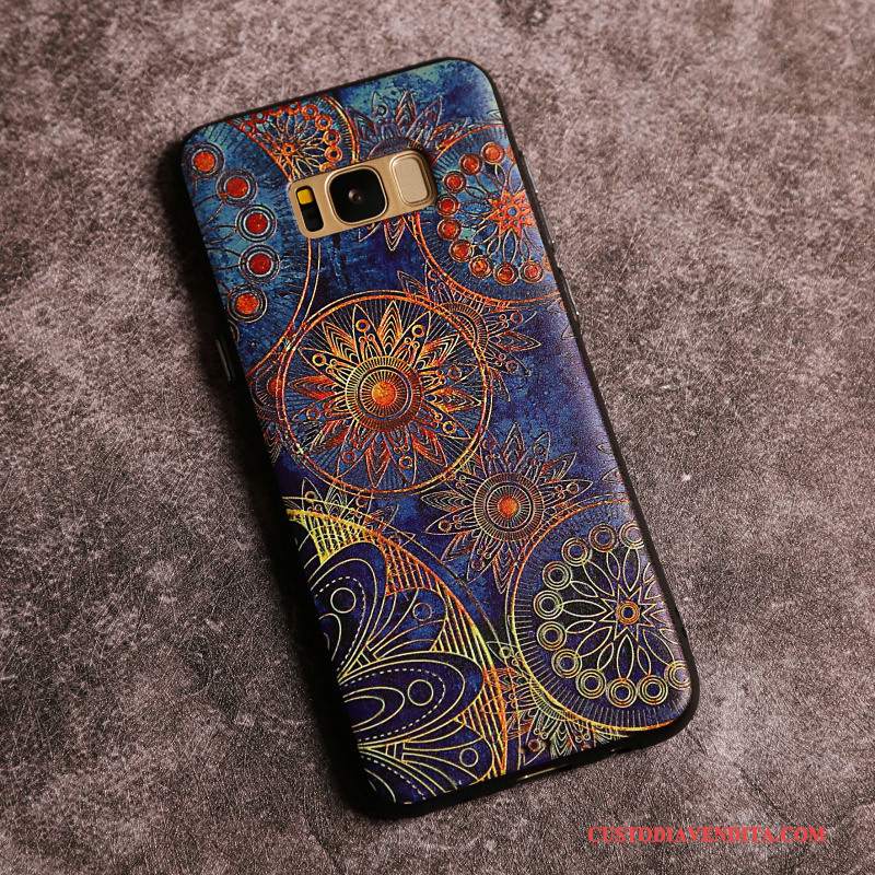 Custodia Samsung Galaxy S8 Colore Tendenza Anti-caduta, Cover Samsung Galaxy S8 Silicone Morbido Macchiati