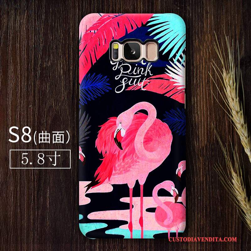 Custodia Samsung Galaxy S8 Colore Uccello Anti-caduta, Cover Samsung Galaxy S8 Protezione Difficile Di Personalità