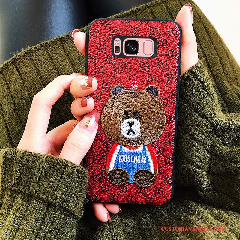 Custodia Samsung Galaxy S8+ Creativo Anti-caduta Di Personalità, Cover Samsung Galaxy S8+ Orsotelefono