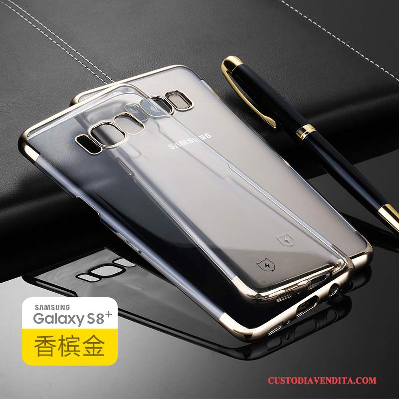 Custodia Samsung Galaxy S8+ Creativo Anti-caduta Tutto Incluso, Cover Samsung Galaxy S8+ Protezione Sottile Trasparente