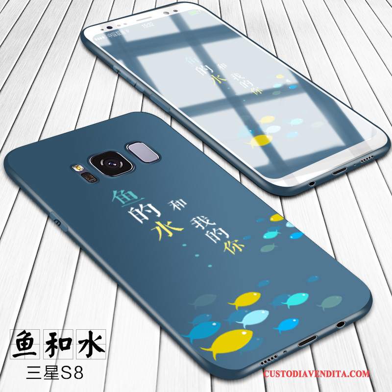 Custodia Samsung Galaxy S8 Creativo Di Personalità Marchio Di Tendenza, Cover Samsung Galaxy S8 Silicone Telefono Tutto Incluso