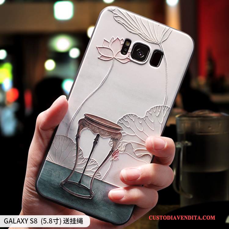 Custodia Samsung Galaxy S8 Creativo Di Personalitàtelefono, Cover Samsung Galaxy S8 Silicone Anti-caduta Stile Cinese