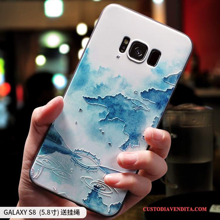 Custodia Samsung Galaxy S8 Creativo Di Personalitàtelefono, Cover Samsung Galaxy S8 Silicone Anti-caduta Stile Cinese