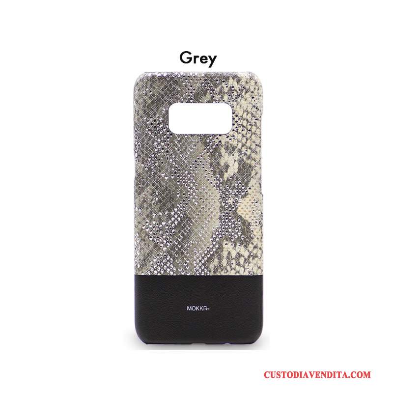 Custodia Samsung Galaxy S8+ Creativo Lusso Anti-caduta, Cover Samsung Galaxy S8+ Grigiotelefono