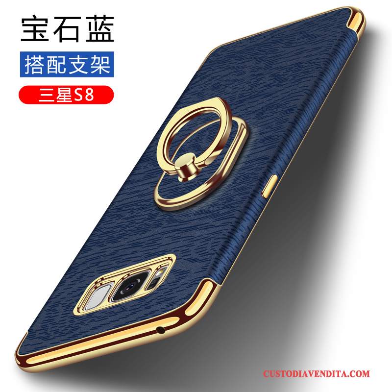 Custodia Samsung Galaxy S8 Creativo Morbido Anti-caduta, Cover Samsung Galaxy S8 Protezione Oro Tutto Incluso