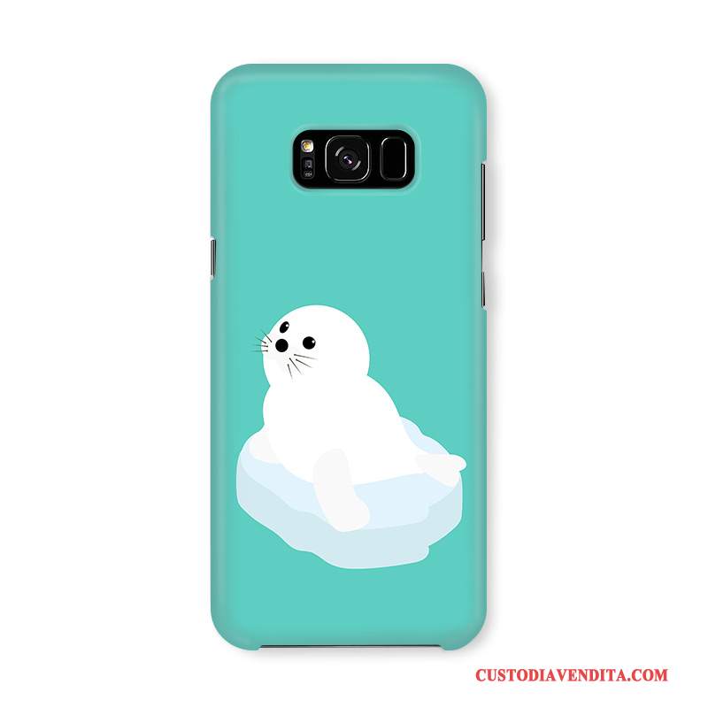 Custodia Samsung Galaxy S8 Creativo Piccola Sottili, Cover Samsung Galaxy S8 Tendenza Pellicola Protettiva