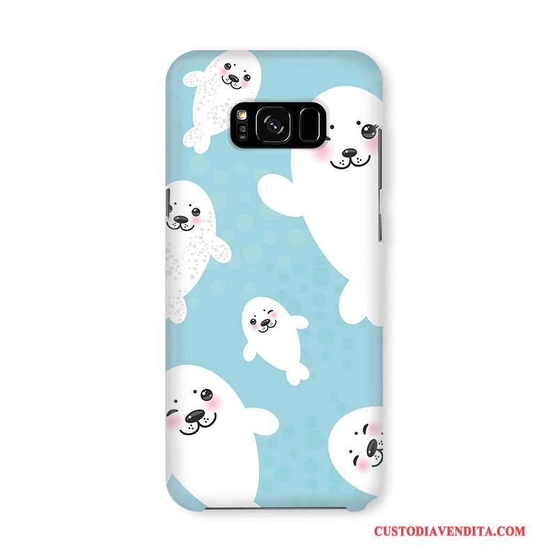 Custodia Samsung Galaxy S8 Creativo Piccola Sottili, Cover Samsung Galaxy S8 Tendenza Pellicola Protettiva