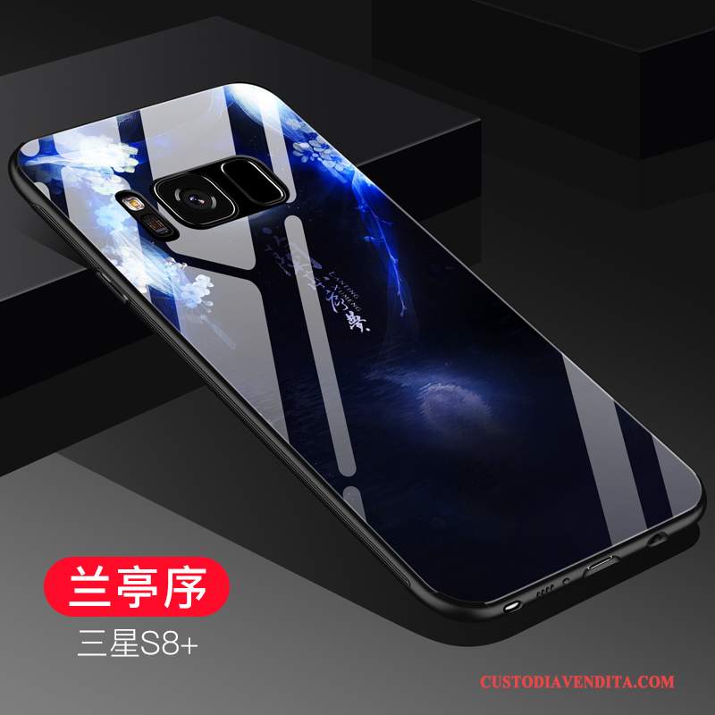 Custodia Samsung Galaxy S8+ Creativo Porporatelefono, Cover Samsung Galaxy S8+ Silicone Tutto Incluso Marchio Di Tendenza