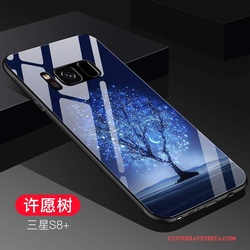 Custodia Samsung Galaxy S8+ Creativo Porporatelefono, Cover Samsung Galaxy S8+ Silicone Tutto Incluso Marchio Di Tendenza