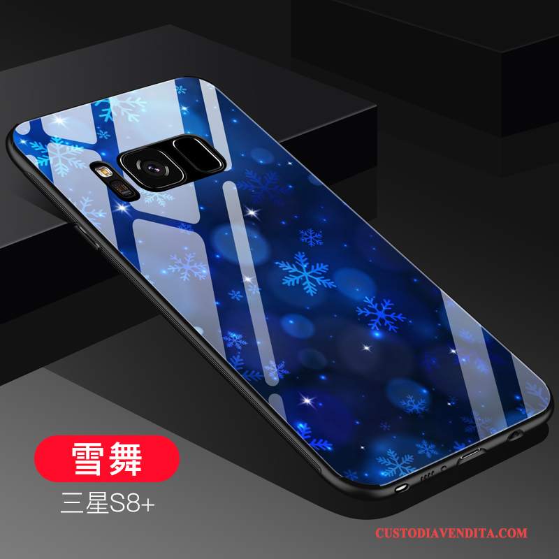 Custodia Samsung Galaxy S8+ Creativo Porporatelefono, Cover Samsung Galaxy S8+ Silicone Tutto Incluso Marchio Di Tendenza