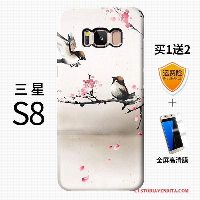 Custodia Samsung Galaxy S8+ Creativo Stile Cinese Macchiati, Cover Samsung Galaxy S8+ Colore Anti-cadutatelefono