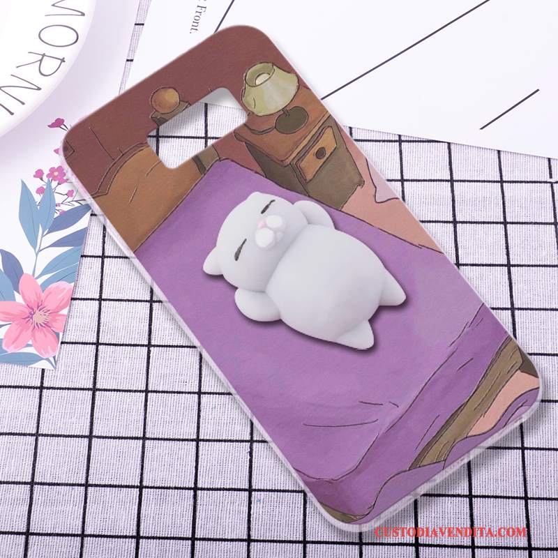 Custodia Samsung Galaxy S8+ Creativo Telefono Di Personalità, Cover Samsung Galaxy S8+ Silicone Morbido Porpora