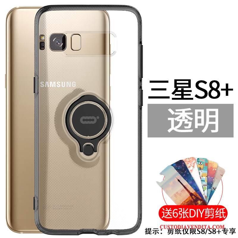 Custodia Samsung Galaxy S8+ Difficiletelefono, Cover Samsung Galaxy S8+ Tutto Incluso Ring