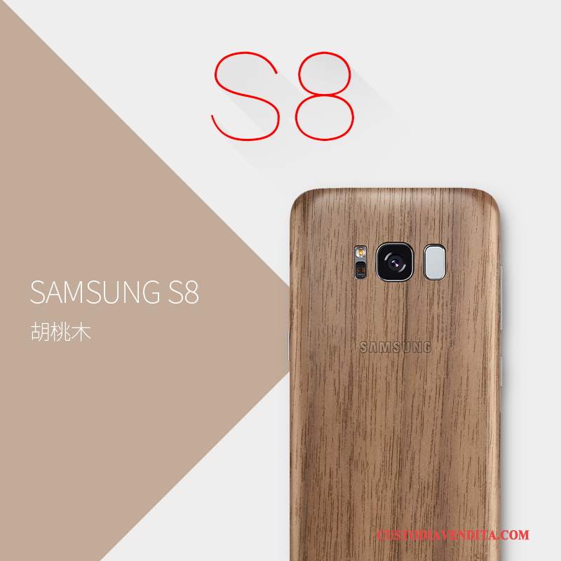 Custodia Samsung Galaxy S8+ Legno Massello Telefono Borse, Cover Samsung Galaxy S8+ Protezione Sottile