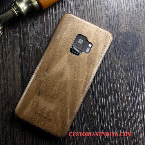 Custodia Samsung Galaxy S8 Legno Massello Telefono Sottile, Cover Samsung Galaxy S8 Protezione Legno Marchio Di Tendenza