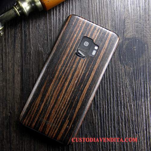 Custodia Samsung Galaxy S8 Legno Massello Telefono Sottile, Cover Samsung Galaxy S8 Protezione Legno Marchio Di Tendenza