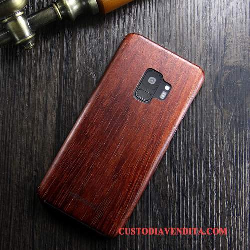 Custodia Samsung Galaxy S8 Legno Massello Telefono Sottile, Cover Samsung Galaxy S8 Protezione Legno Marchio Di Tendenza