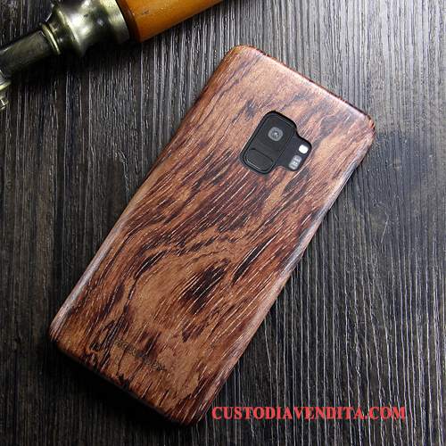 Custodia Samsung Galaxy S8 Legno Massello Telefono Sottile, Cover Samsung Galaxy S8 Protezione Legno Marchio Di Tendenza