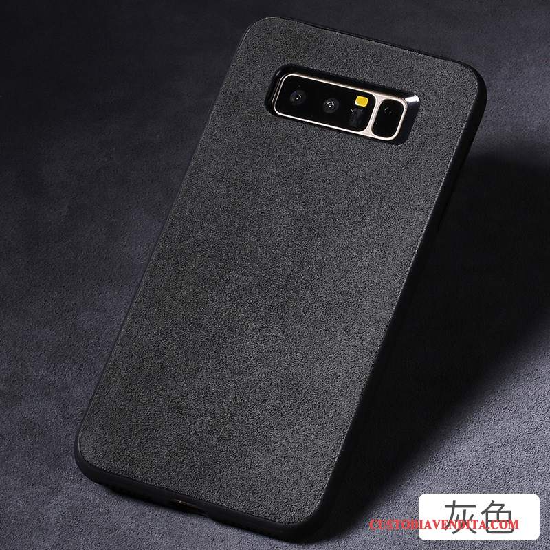 Custodia Samsung Galaxy S8+ Pelle Di Personalità Colore Profondo, Cover Samsung Galaxy S8+ Creativo Telefono Tutto Incluso