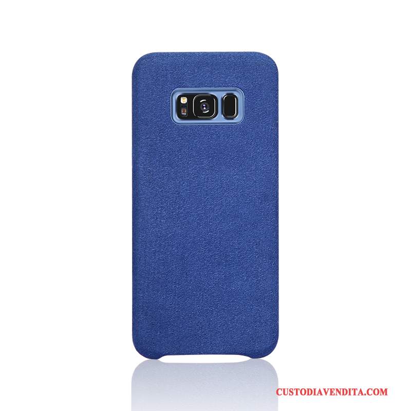 Custodia Samsung Galaxy S8+ Pelle Europa Rosso, Cover Samsung Galaxy S8+ Protezione Telefono Velluto