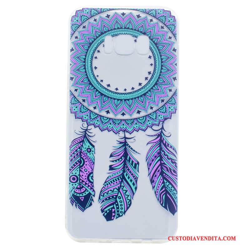 Custodia Samsung Galaxy S8 Pelle Fresco Rosa, Cover Samsung Galaxy S8 Cartone Animato Telefono Stampati