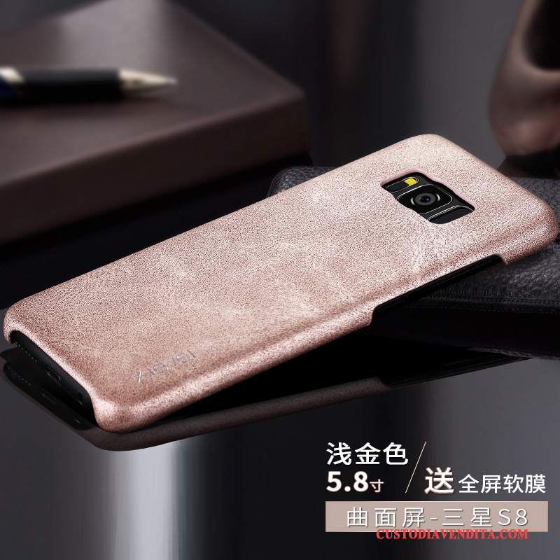 Custodia Samsung Galaxy S8 Pelle Sottile Nuovo, Cover Samsung Galaxy S8 Protezione Anti-cadutatelefono