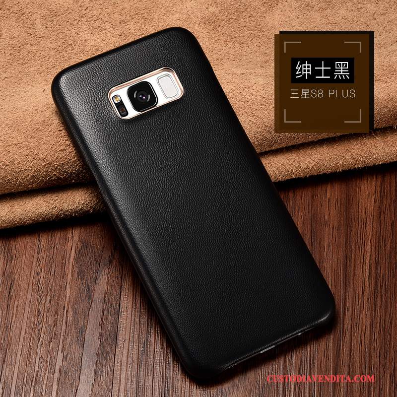 Custodia Samsung Galaxy S8+ Pelle Telefono Tendenza, Cover Samsung Galaxy S8+ Protezione Auto Lusso