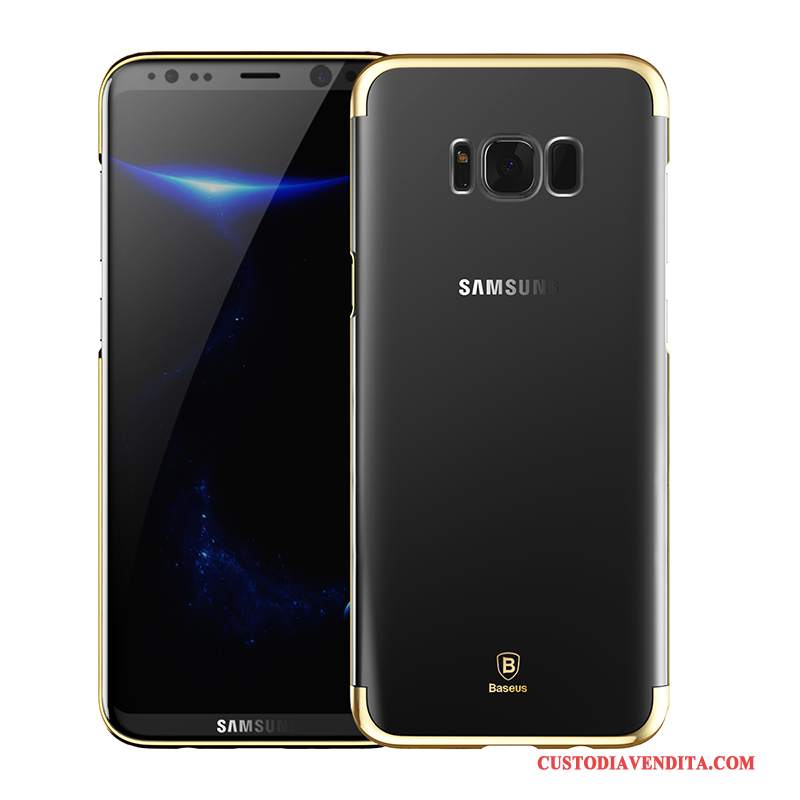 Custodia Samsung Galaxy S8 Protezione Anti-caduta Sottile, Cover Samsung Galaxy S8 Difficile Oro