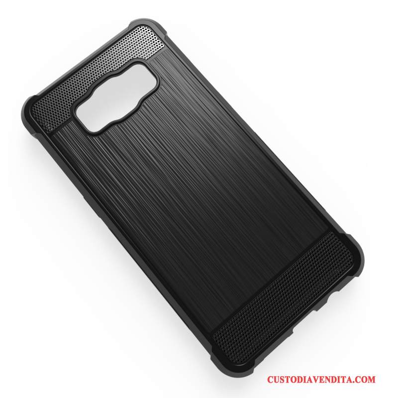 Custodia Samsung Galaxy S8 Protezione Antiscivolo Morbido, Cover Samsung Galaxy S8 Nerotelefono