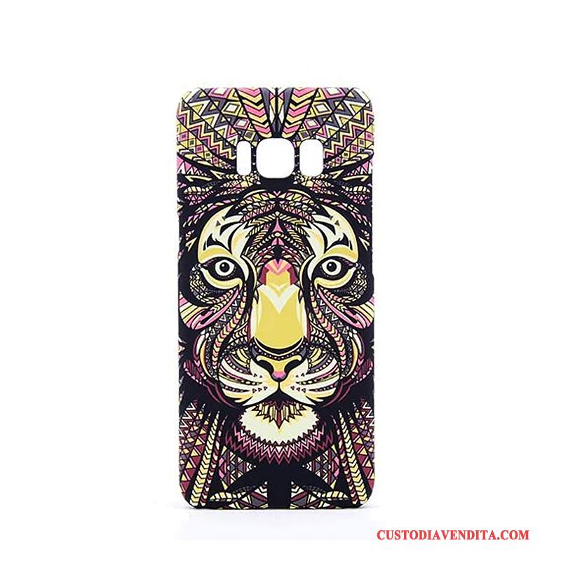 Custodia Samsung Galaxy S8+ Protezione Blu Macchiati, Cover Samsung Galaxy S8+ Cartone Animato Morbido Animale