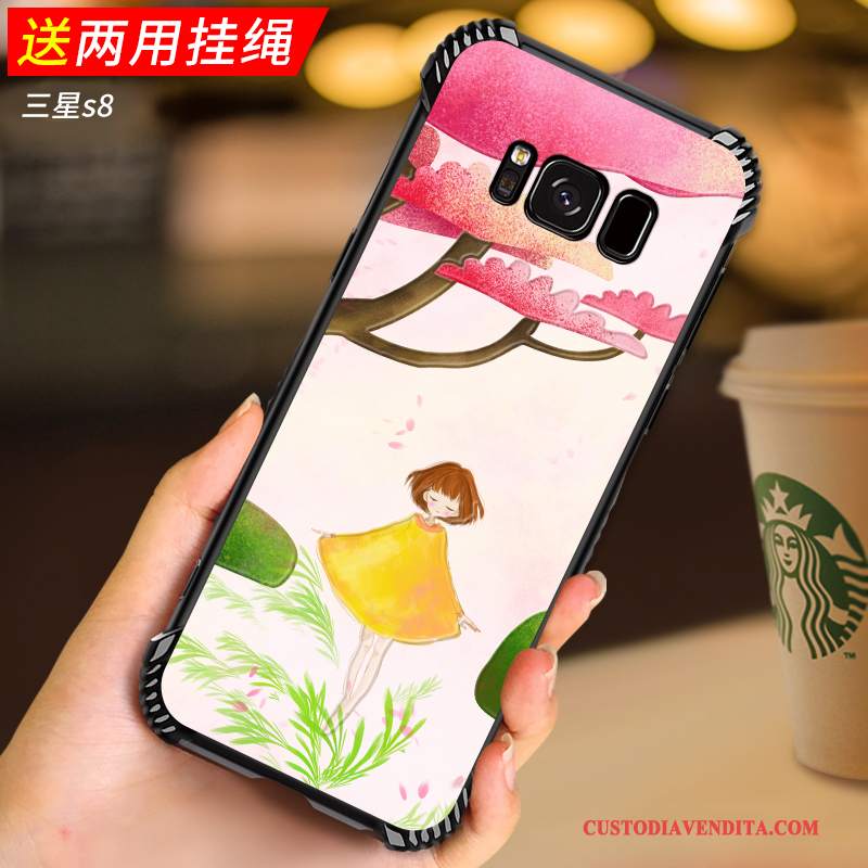 Custodia Samsung Galaxy S8 Protezione Di Personalità Tendenza, Cover Samsung Galaxy S8 Creativo Telefono Morbido