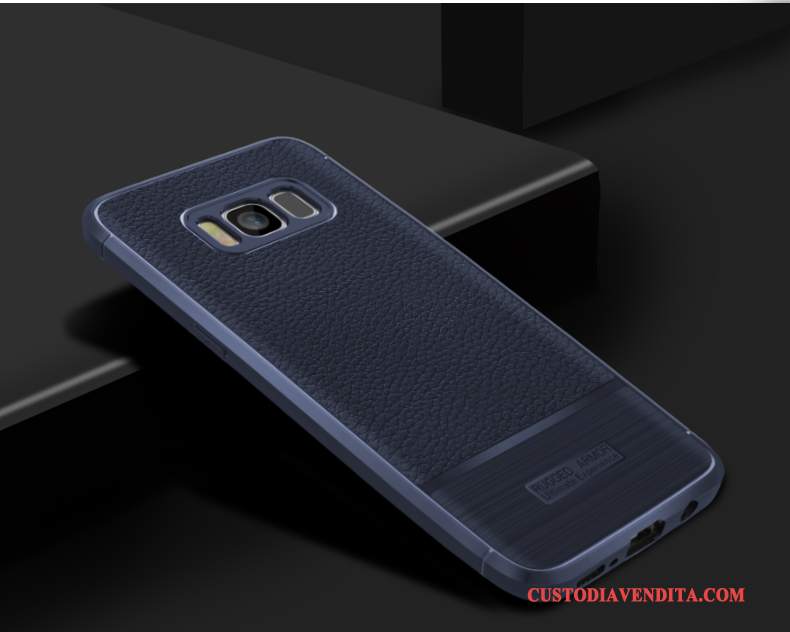 Custodia Samsung Galaxy S8+ Protezione Morbido Modello, Cover Samsung Galaxy S8+ Pelle Nerotelefono