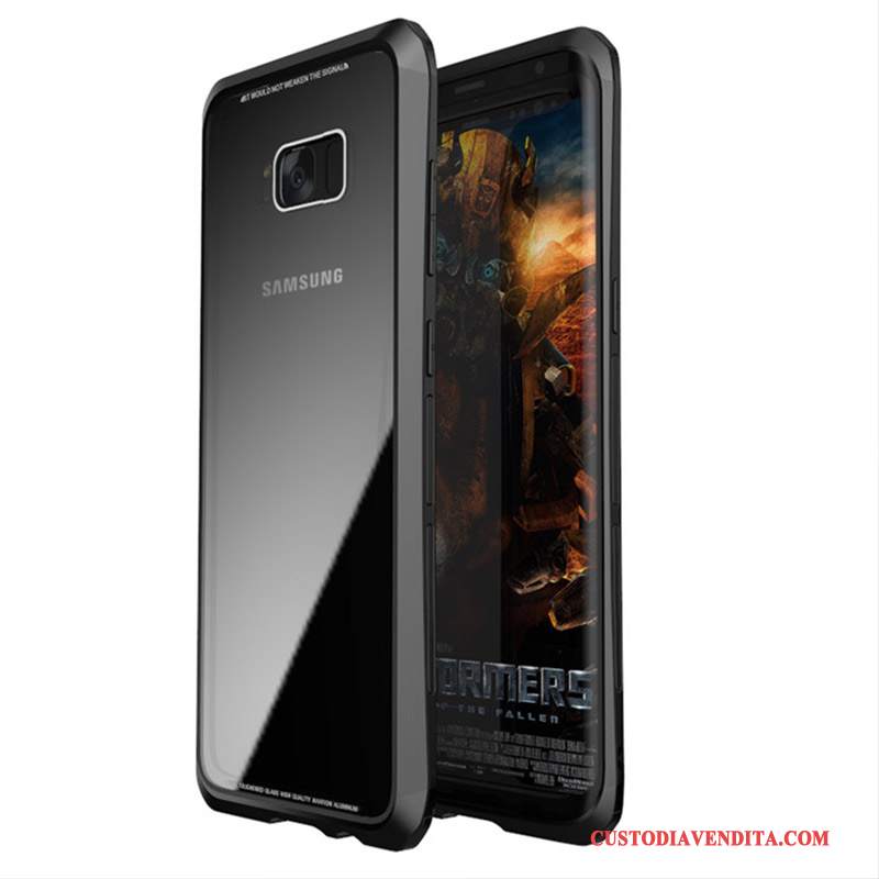 Custodia Samsung Galaxy S8 Protezione Oro Tutto Incluso, Cover Samsung Galaxy S8 Telaio Anti-caduta