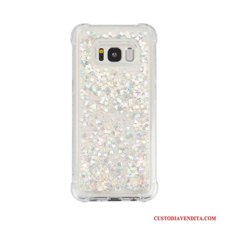 Custodia Samsung Galaxy S8 Protezione Porpora Ispessiri, Cover Samsung Galaxy S8 Telefono Anti-caduta