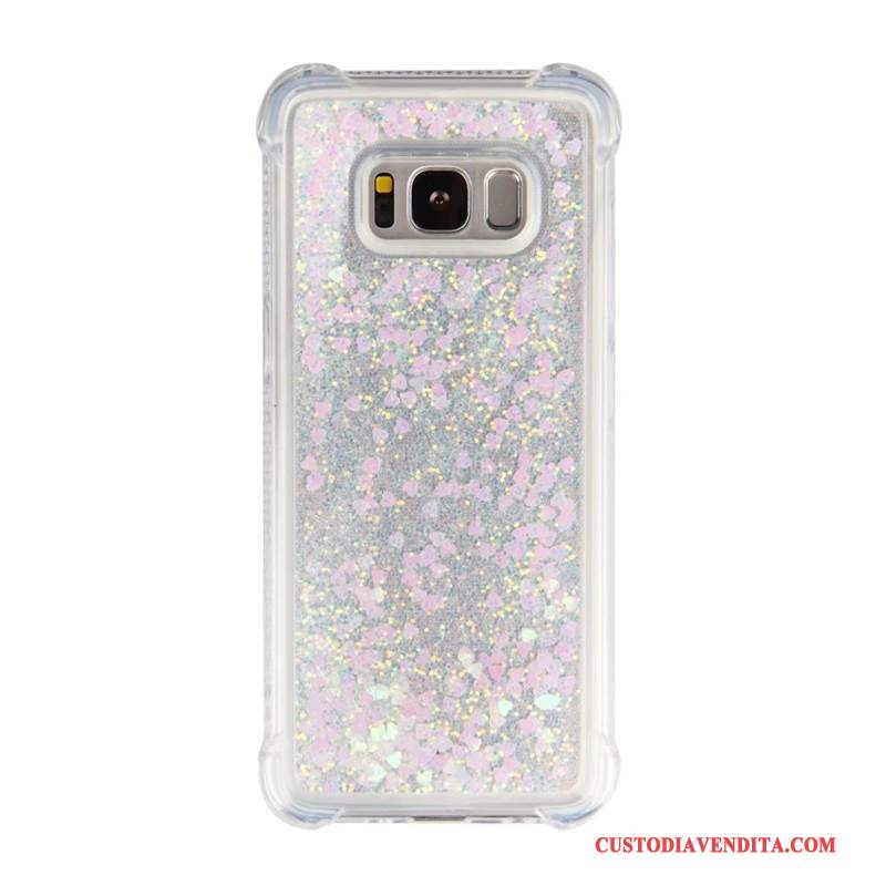 Custodia Samsung Galaxy S8 Protezione Porpora Ispessiri, Cover Samsung Galaxy S8 Telefono Anti-caduta