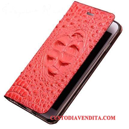 Custodia Samsung Galaxy S8 Protezione Rosso Anti-caduta, Cover Samsung Galaxy S8 Pelle Telefono Lusso