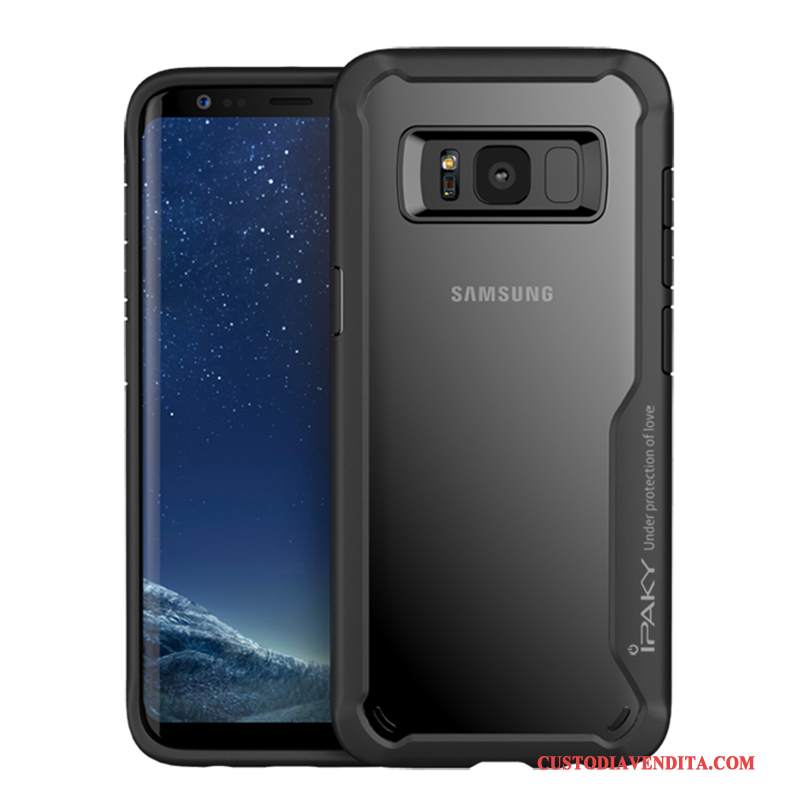 Custodia Samsung Galaxy S8 Protezione Rosso Tutto Incluso, Cover Samsung Galaxy S8 Creativo Anti-caduta Grigio