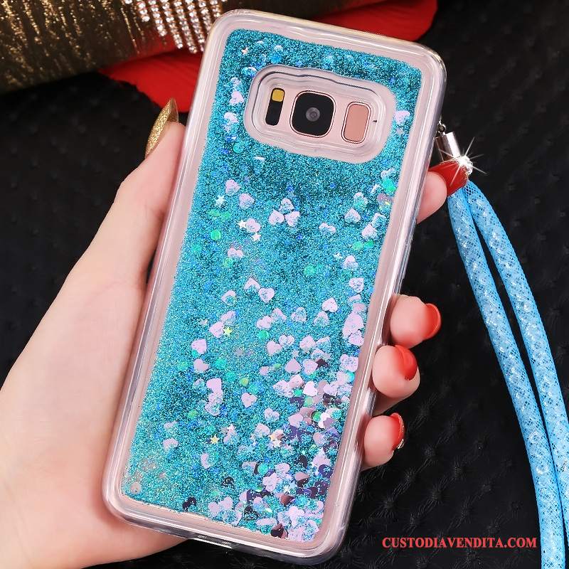 Custodia Samsung Galaxy S8+ Protezione Sabbie Mobilitelefono, Cover Samsung Galaxy S8+ Blu Anti-caduta