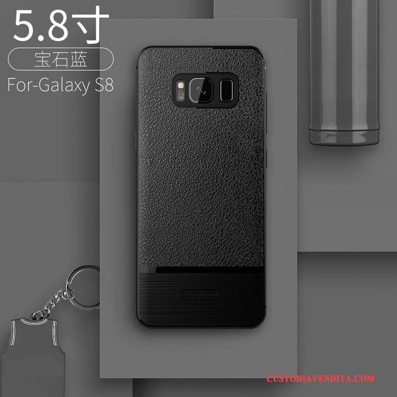 Custodia Samsung Galaxy S8 Protezione Tendenza Di Personalità, Cover Samsung Galaxy S8 Creativo Rossotelefono