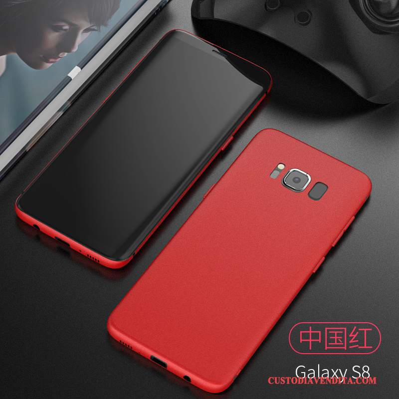 Custodia Samsung Galaxy S8 Silicone Anti-caduta Macchiati, Cover Samsung Galaxy S8 Morbidotelefono