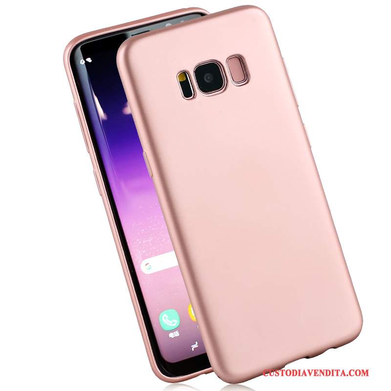 Custodia Samsung Galaxy S8 Silicone Blu Ornamenti Appesi, Cover Samsung Galaxy S8 Protezione Telefono Anti-caduta