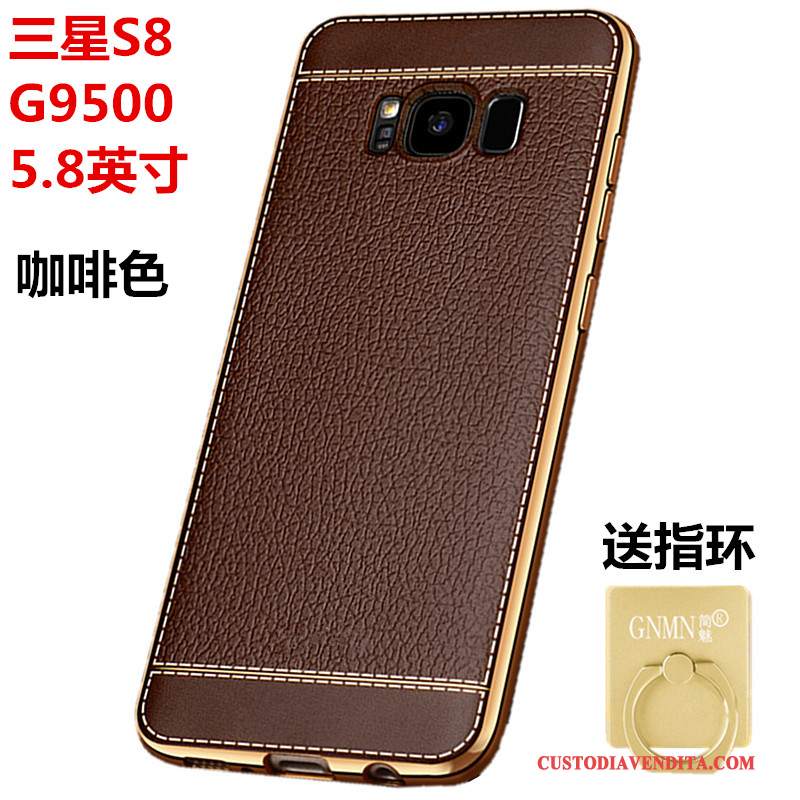 Custodia Samsung Galaxy S8 Silicone Modellotelefono, Cover Samsung Galaxy S8 Pelle Morbido