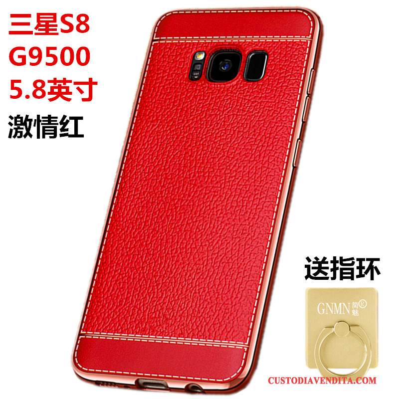 Custodia Samsung Galaxy S8 Silicone Modellotelefono, Cover Samsung Galaxy S8 Pelle Morbido