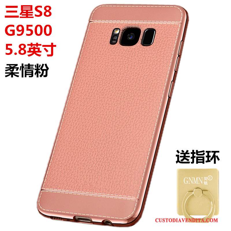 Custodia Samsung Galaxy S8 Silicone Modellotelefono, Cover Samsung Galaxy S8 Pelle Morbido