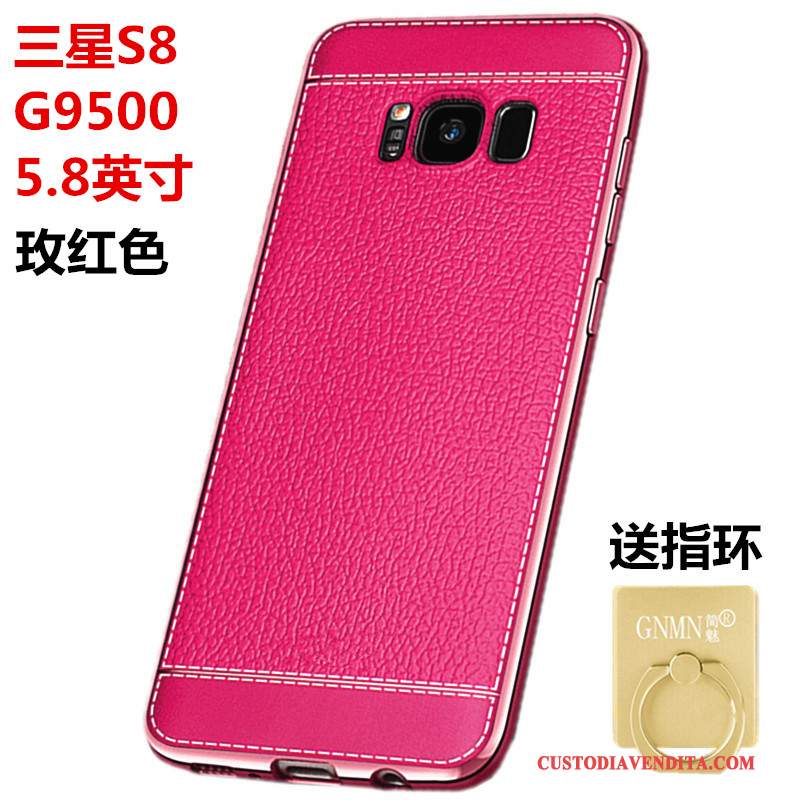 Custodia Samsung Galaxy S8 Silicone Modellotelefono, Cover Samsung Galaxy S8 Pelle Morbido